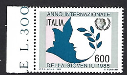 Italia, Italy, Italien, Italie 1985; International Youth Year, Anno Internazionale Della Gioventù. - Sonstige & Ohne Zuordnung