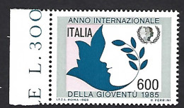 Italia, Italy, Italien, Italie 1985; International Youth Year, Anno Internazionale Della Gioventù. - Autres & Non Classés