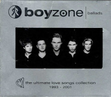 Boyzone - Ballads - The Ultimate Love Songs Collection 1993~2001. CD + DVD - Disco & Pop