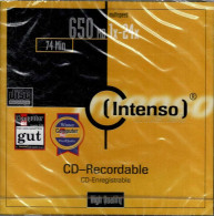 Intenso CD-R 650 Mb 1x24. 74 Min. - Sonstige & Ohne Zuordnung