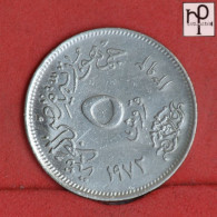 EGYPT 5 MILLIEMES 1972 -    KM# A425 - (Nº58874) - Aegypten