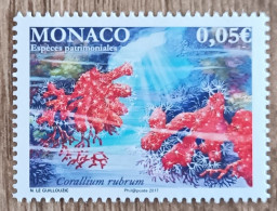 Monaco - YT N°3088 - Faune / Espèces Patrimoniales / Corail Rouge - 2017 - Neuf - Unused Stamps