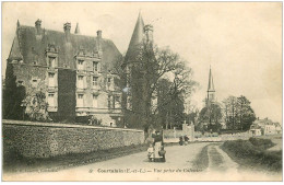 28 COURTALAIN. Vue Prise Du Calvaire 1905 - Courtalain