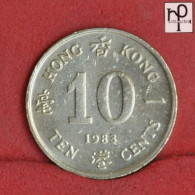 HONG KONG 10 CENTS 1983 -    KM# 49 - (Nº58880) - Hong Kong