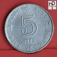 HONG KONG 5 DOLLARS 1982 -    KM# 46 - (Nº58888) - Hongkong