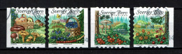 Sweden 2004 - Food From Forest, Mushroom, Champignons Et Baies  - Used - Used Stamps