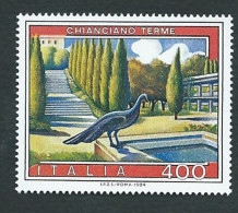 Italia 1984 ; Chianciano Terme Con Le Acque Per La Cura Del Fegato, Bagni, Fanghi, Cure Inalatorie. - 1981-90: Mint/hinged