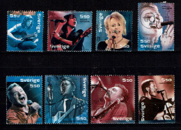 Sweden 2004 - Muziek, Musique, Music, Musiciens, Rockstars  - Used - Used Stamps