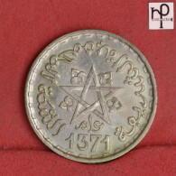 MOROCCO 10 FRANCS 1371 -    Y# 49 - (Nº58900) - Marokko