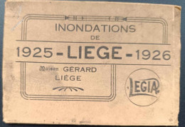 Carnet De Cartes Postales Anciennes Complet - Belgique - Liège - Inondations De Liège 1925-1926 - Luik