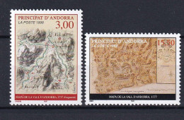 169 ANDORRE 1998 - Y&T 508/09 - Carte De Principat - Neuf ** (MNH) Sans Charniere - Unused Stamps