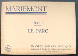 Carnet De Cartes Postales Anciennes Complet - Belgique - Mariemont Le Parc - Série 1 - La Louvière