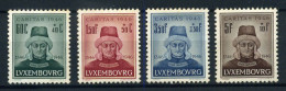 Luxembourg - 388/91 - Caritas 1946 - MH * - Nuovi