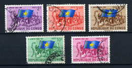 République Du Congo - 415/19 - Gest / Obl / Used - Oblitérés