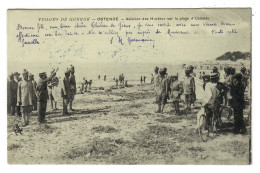 Oostende    Visions De Guerre - Ablution Des Hindous Sur La Plage D'Ostende   EERSTE WERELDOORLOG  HINDOE   HINDOEISME - Oostende