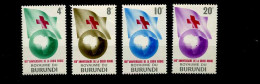 Burundi - 58/61 - MNH - Unused Stamps