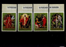 Burundi - 314/17 - MNH  (verkleurde Gom / Gomme Décoloré) - Unused Stamps