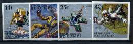 Burundi - PA78/81  - MNH Ongetand / Non-dentelé / Imperforated - Unused Stamps