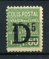 France - Colis Postal Yv 139 - MNH ** - Mint/Hinged