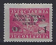 Jugoslavia (ISTRA) 1947  Army (*) MM Mi.55 - Nuovi