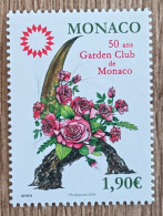 Monaco - YT N°3128 - Cinquantenaire Du Garden Club - 2018 - Neuf - Neufs