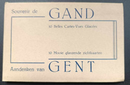 Carnet De Cartes Postales Anciennes Complet - Belgique - Gand - Gent - Gent