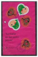 France 2000 Bloc N° 27 Oblitéré St Valentin Yves St Laurent - Afgestempeld