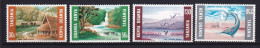 165 EST AFRICAIN 1966 - Y&T 145/48 - Poisson Oiseau Rhinoceros Elephant - Neuf ** (MNH) Sans Charniere - Kenia (1963-...)