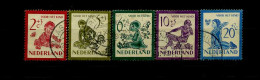 Nederland - 563/67, Gestempeld - Used Stamps
