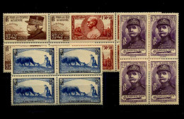 France - 454/57 En Block De 4 - MNH - Nuovi