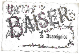 CPA Russeignies, Un Baiser De Russeignies - Mont-de-l'Enclus
