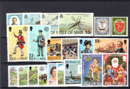 Isle Of Man Tax 1979 Year Set- MNH - Isla De Man