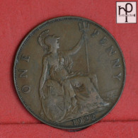 GREAT BRITAIN 1 PENNY 1922 -    KM# 810 - (Nº58935) - D. 1 Penny