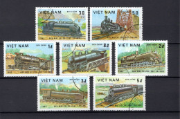  Vietnam - Trains -  Gest / Obl / Used - Trenes