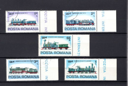  Posta Romana - Trains -  Gest / Obl / Used - Trenes