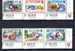  Isle Of Man - Thomas -  Trains - MNH - Trenes