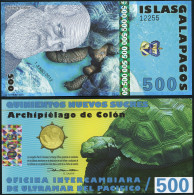 GALÁPAGOS ISLANDS 500 NEUVOS SUCRES - 01.06.2012 - Unc - P.NL Polymer Banknote - Other & Unclassified