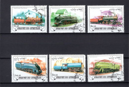  Afghan Post -  Trains - Gest / Obl / Used - Trenes