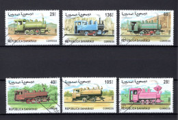  Republica Saharaui -  Trains - Gest / Obl / Used - Trenes