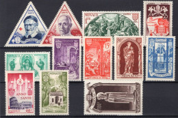  Monaco - 353/64 - MH (364 = MNH) - Unused Stamps