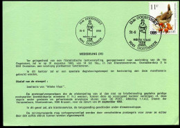 België 2449 Met Bijzondere Afstempeling Oostakker - 1985-.. Oiseaux (Buzin)