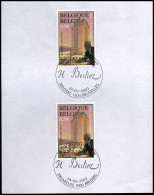 België 3148 Met Bijzondere Afstempeling Brussel-Bruxelles  - Schuiten - Used Stamps