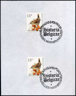 België 2449 Met Bijzondere Afstempeling Brussel-Bruxelles - 1985-.. Pájaros (Buzin)