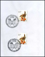 België 2449 Met Bijzondere Afstempeling Brussel-Bruxelles - 1985-.. Pájaros (Buzin)