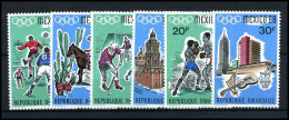 Rwanda 247/52  -  MNH  -- Olympische Spelen Mexico 1968 - Nuevos