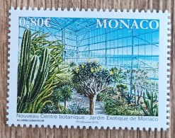 Monaco - YT N°3137 - Nouveau Centre Botanique Du Jardin Exotique De Monaco - 2018 - Neuf - Neufs
