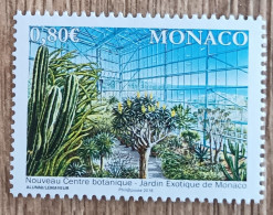 Monaco - YT N°3137 - Nouveau Centre Botanique Du Jardin Exotique De Monaco - 2018 - Neuf - Unused Stamps