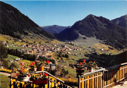 CHATEL Alt 1200 2200 Station Classee Echappee Fleurie Sur Le Village Depuis L Arc En Ciel 1(scan Recto-verso) MA423 - Châtel