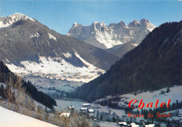 CHATEL Alt 1200 2200 Portes Du Soleil Panorama Sur La Station Et Les Dents Du Midi 20(scan Recto-verso) MA402 - Châtel