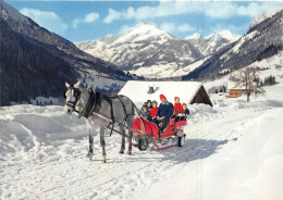 CHATEL Alt 1200 2200 M La Promenade En Traineau Face A La Vallee D Abondance 18(scan Recto-verso) MA402 - Châtel